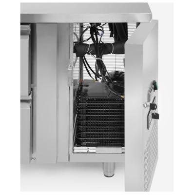 Chladicí stůl se 4 zásuvkami a postranními skříňkami, Arktic, Profi Line, 230V/250W, 1360x700x(H)858mm | 233764